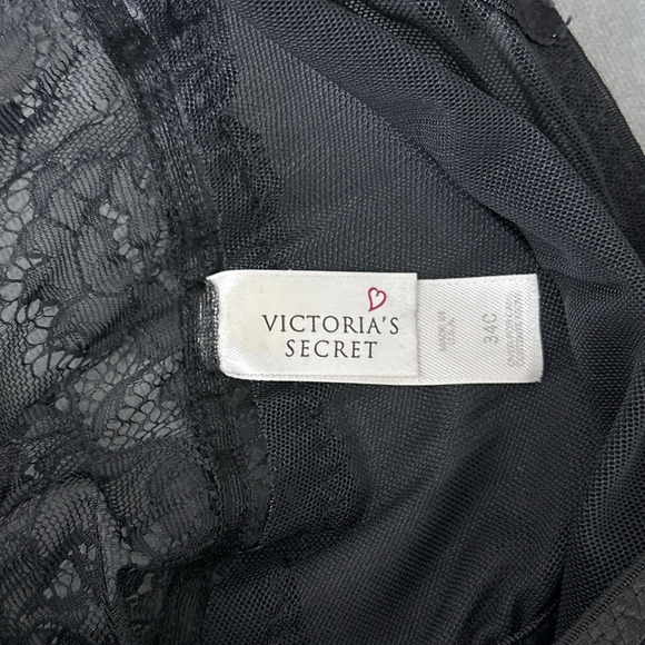 Vintage Victoria’s Secret Teddy 34C High Cut Thong Style Bodysuit USA Made 90s - Picture 7 of 10